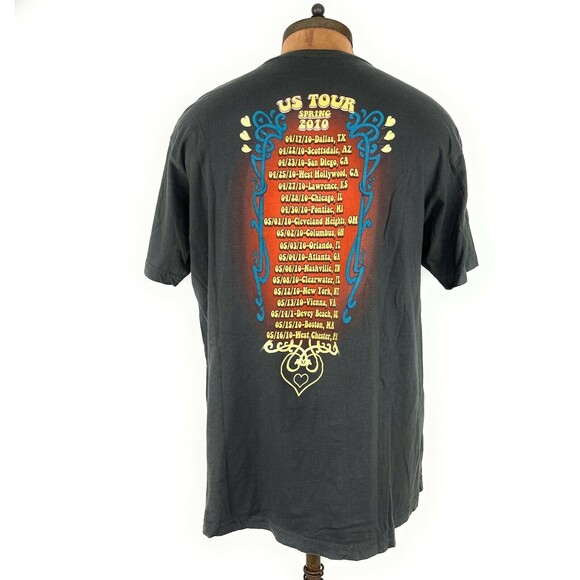 Jason Castro Spring 2010 Concert Tour American Idol Star Men's L T-Shirt - Picture 2 of 2